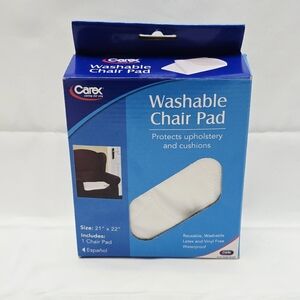 Carex Chair Incontinence Pad Waterproof Machine Washable 22” x 21” Reusable NEW